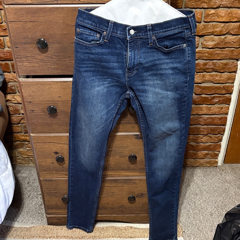 Hollister Dark Blue Slim Men's Jeans